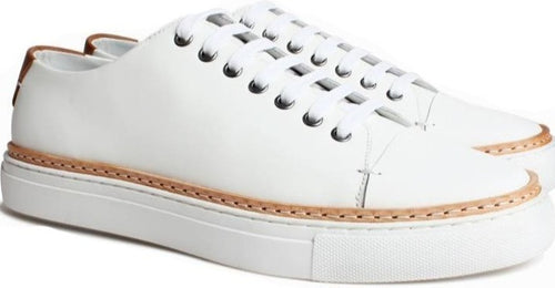 New Mens Shoes Sneakers Brands Calfskin Sneakers Casual Sneakers White Shoes Men 2020