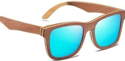 Men's Sunglasses Classic Frame Fishing Wooden Sun Glasses For Men With UV400