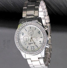 Load image into Gallery viewer, Watch Men Classic Luxury Ladies Watches Men Full Steel Crystal Relogio Feminino Reloj Mujer Wristwatch
