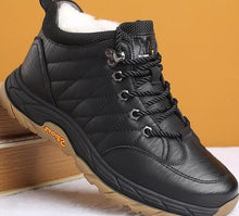 Load image into Gallery viewer, Mens Snow Boots 2021 New Trend Winter Sneakers Warm Non-slip Men Shoes Wool Casual Shoes Plus Velvet Thick Cotton Shoes