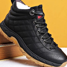Load image into Gallery viewer, Mens Snow Boots 2021 New Trend Winter Sneakers Warm Non-slip Men Shoes Wool Casual Shoes Plus Velvet Thick Cotton Shoes