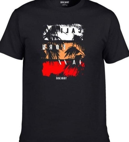 Summer Famous Californa T Shirt Cotton Tops Tees Men Short Sleeve Boy Casual Male Shirt T Plus Fashion