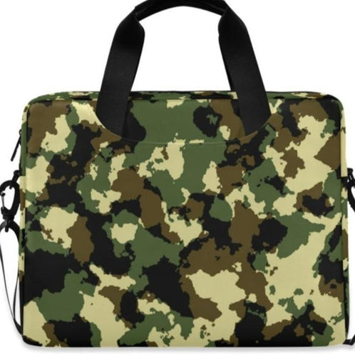 Men Camouflage Printing Male Briefcase 16 Inch Polyester Laptop Bag For Messenger Bags Men Briefcases