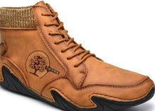 Load image into Gallery viewer, New Leather Men Winter Shoes Comfortable Mens Snow Boots Men Ankle Boots Plus Size 38-48