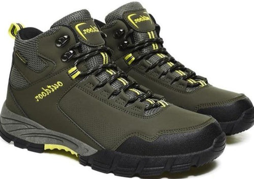 Men Plus Size Big Hiking Shoes 2021 New High Top Mountain Climbing Outdoor Sports Cotton