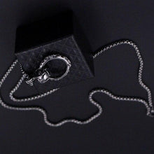 Load image into Gallery viewer, Punk Style Stainless Steel Chain Skull Hand Circle Pendant Necklace For Men Male Fashion Jewelry Gift
