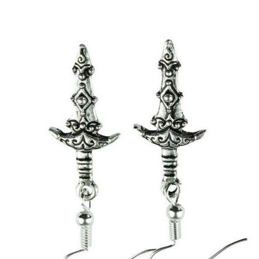 Necklace Dangle Long Weapon Pendant Fashion Jewelry Women Men Gift 2021 New Classic Warrior Knife Sword