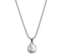 Load image into Gallery viewer, Fashion punk alloy necklace for men gothic style teddy baerr pendant sweater chain kpop men hp hop jewelry 2021 new