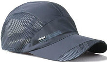 Load image into Gallery viewer, Men Baseball Cap Male Snapback Adjustable Sequins Ponytail Gorras Casquette Summer Sunhat Mesh Trucker Hat Casquette