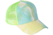 Load image into Gallery viewer, Tie Dye Cap Men New Fashion Outdoor Adjustable Pink Purple Summer Hat 2020 Male Female Snapback Designer Sun Hats