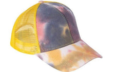 Load image into Gallery viewer, Tie Dye Cap Men New Fashion Outdoor Adjustable Pink Purple Summer Hat 2020 Male Female Snapback Designer Sun Hats