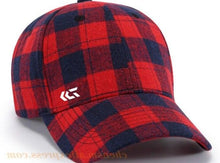 Load image into Gallery viewer, 2020 Fashion Plaid Cotton Baseball Cap Men Peach Snapback Hat Casual Adult Caps Streetwear Travel Hats