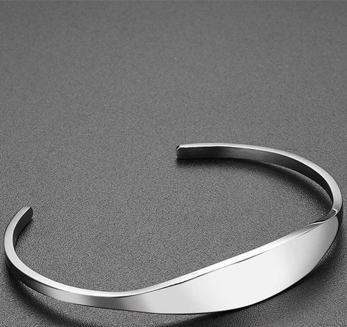 Fashion Luxury Men Bracelet High Quality Stainless Steel Simple Couple Women Wedding Gifts Casual Jewelry