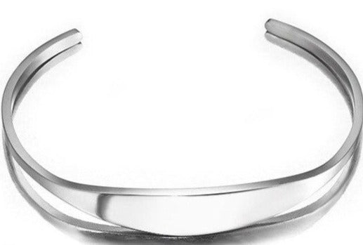 Fashion Luxury Men Bracelet High Quality Stainless Steel Simple Couple Women Wedding Gifts Casual Jewelry