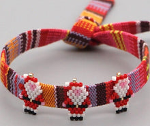 Load image into Gallery viewer, Christmas Rope Handmade Charm Bracelet For Men 2020 Christmas Ornaments New Year 2021 Christmas Gift